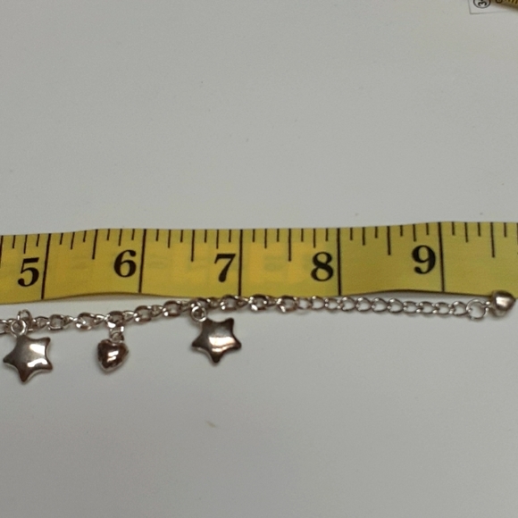 Vintage Silver Tone Charms Bracelet - Picture 5 of 7